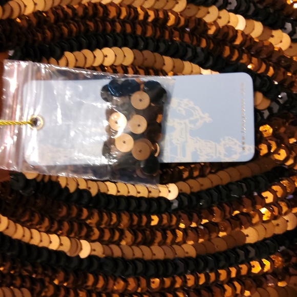 💥New💥TRACY REESE🥳Host Pick🥳 Copper Sequin Shift Dress - Picture 6 of 6